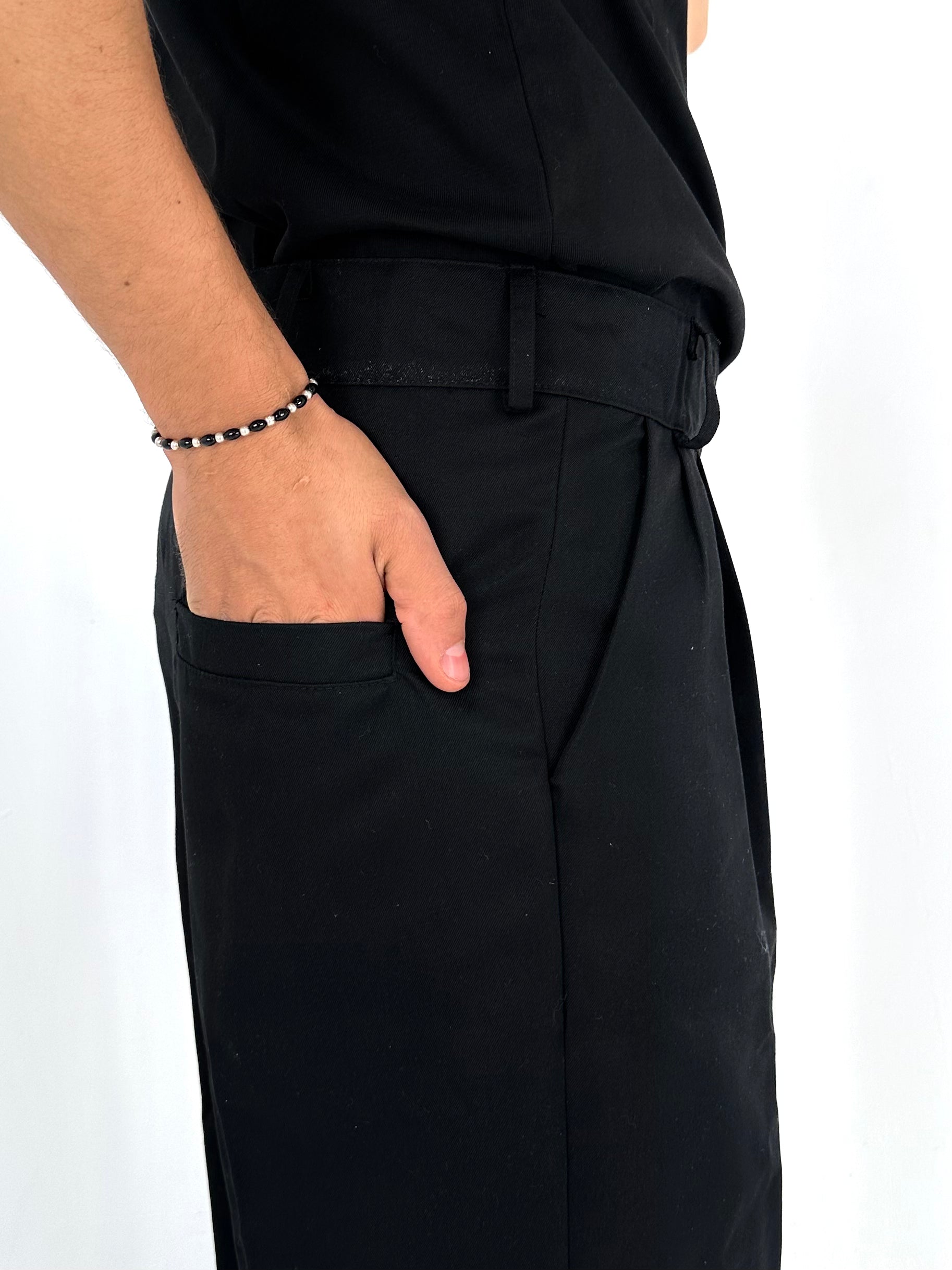 Classic Tailored Trousers – Black